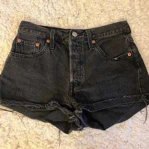 Levi’s black shorts